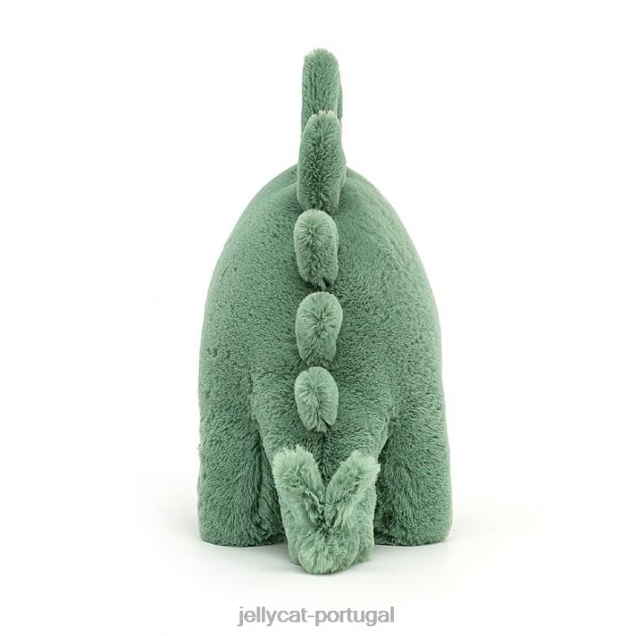 fóssil estegossauro verde Jellycat 00FBB491 brinquedo