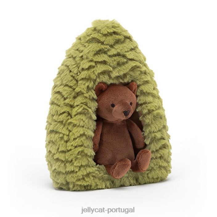 floresta fauna coruja marrom e branco Jellycat 00FBB255 brinquedo