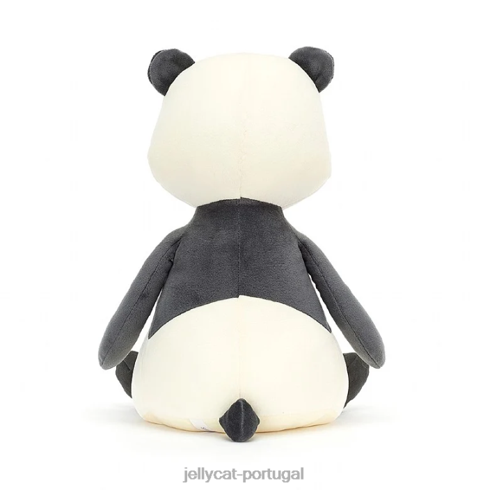 panda dorminhoco preto e branco Jellycat 00FBB651 brinquedo