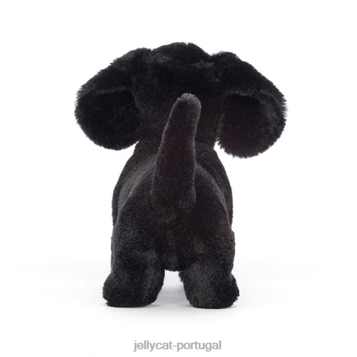 cachorro salsicha freddie preto Jellycat 00FBB721 brinquedo