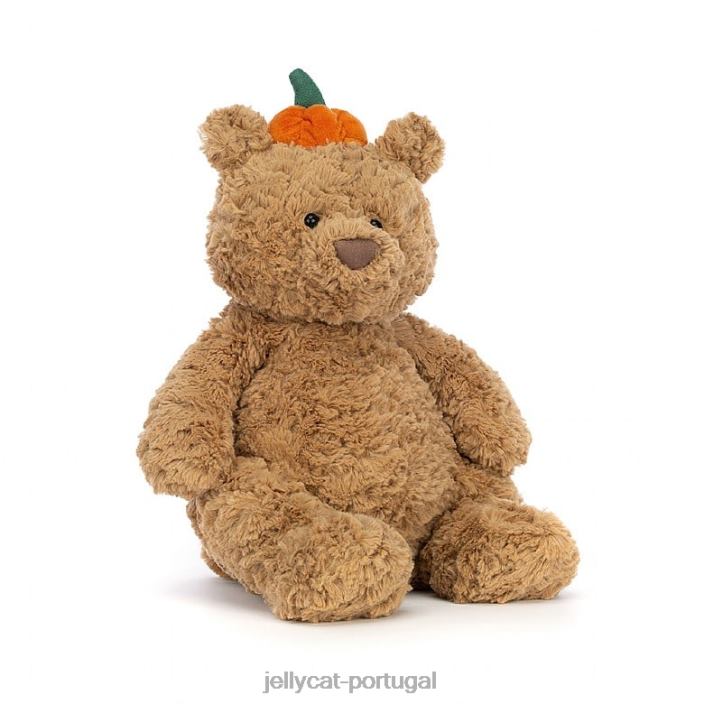 urso bartolomeu abóbora marrom Jellycat 00FBB177 brinquedo