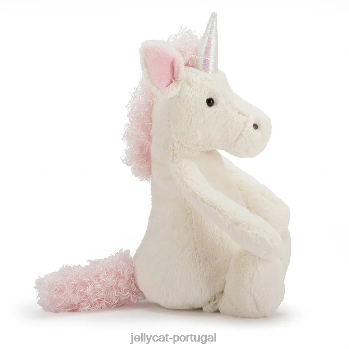 tímido unicórnio branco Jellycat 00FBB145 brinquedo