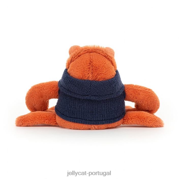 aconchegante tripulação polvo damasco Jellycat 00FBB231 brinquedo