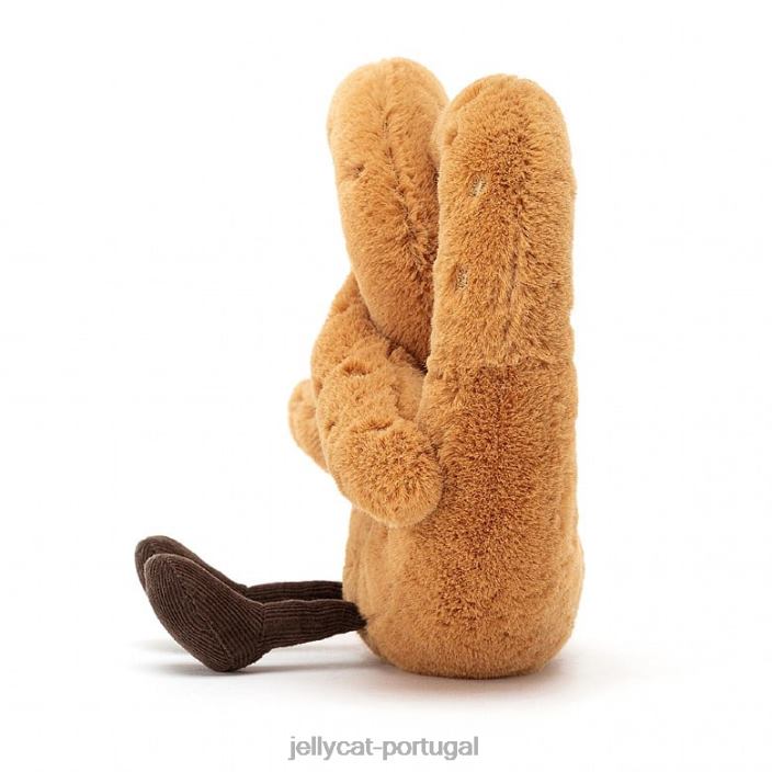 divertido pretzel bege Jellycat 00FBB589 brinquedo