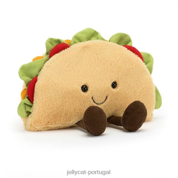 divertido taco bege Jellycat 00FBB57 brinquedo