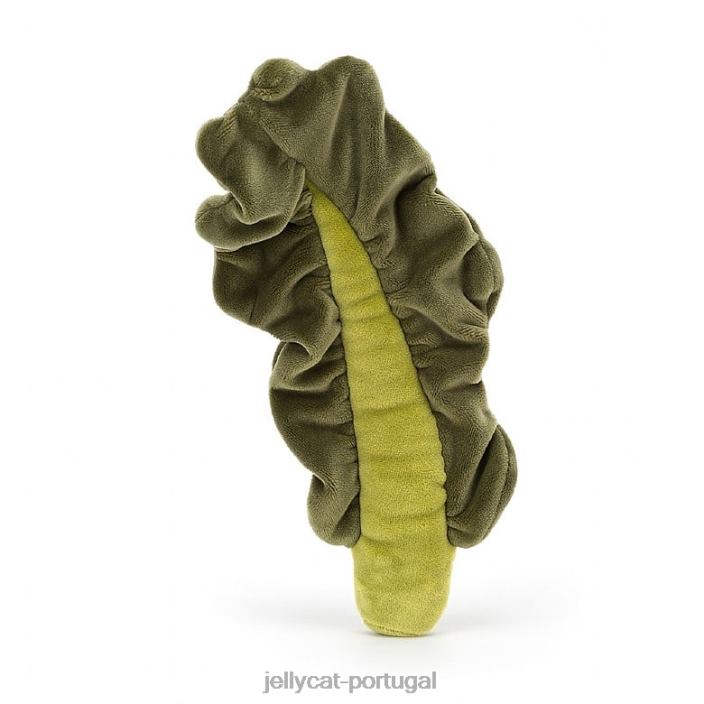 vivaz vegetal couve folha verde Jellycat 00FBB138 brinquedo
