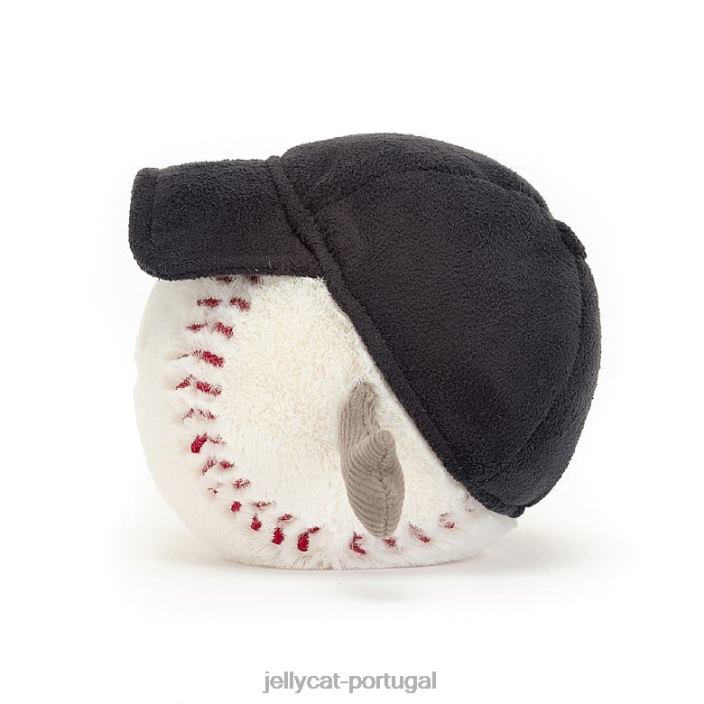 divertido esportes beisebol branco Jellycat 00FBB76 brinquedo