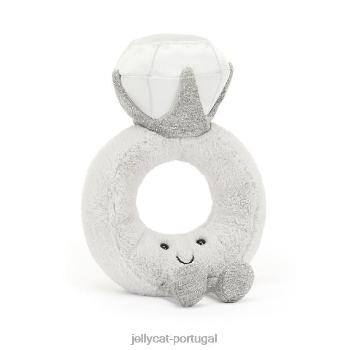 divertido anel de diamante cinza Jellycat 00FBB535 brinquedo