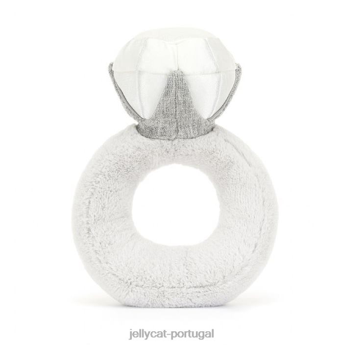 divertido anel de diamante cinza Jellycat 00FBB535 brinquedo
