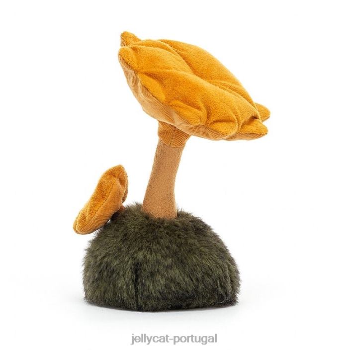 natureza selvagem cogumelo chanterelle amarelo Jellycat 00FBB423 brinquedo