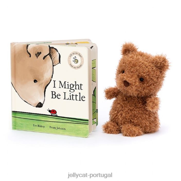 eu poderia ser o livrinho e o ursinho marrom Jellycat 00FBB726 livro