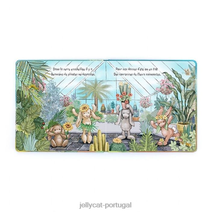 lapin timide et ses petites aventures & tímido coelho bege Jellycat 00FBB706 livro