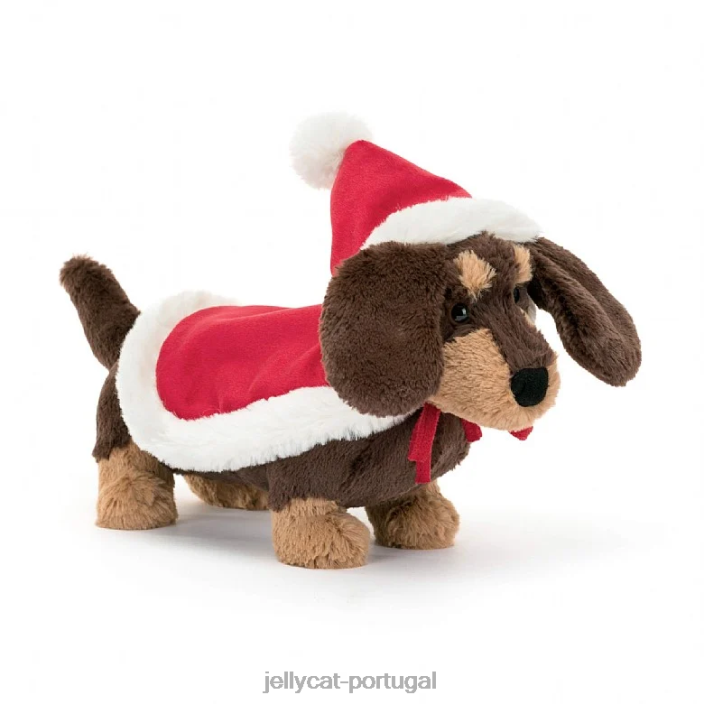 livro de natal com neve de otto e aquecedor de inverno otto salsicha cachorro marrom Jellycat 00FBB305 livro