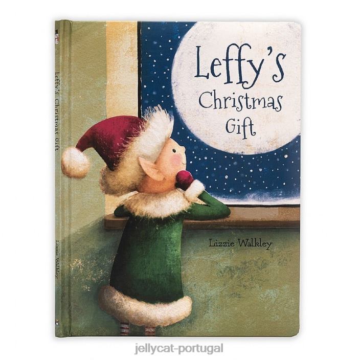 livro de presentes de natal do leffy e elfo leffy multicolorido Jellycat 00FBB352 livro