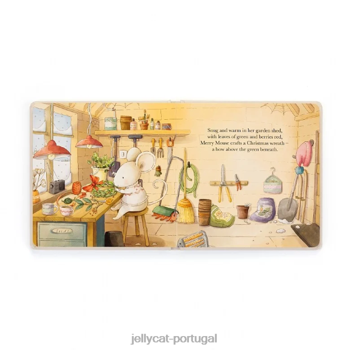 livro de rato alegre multicolorido Jellycat 00FBB182 livro