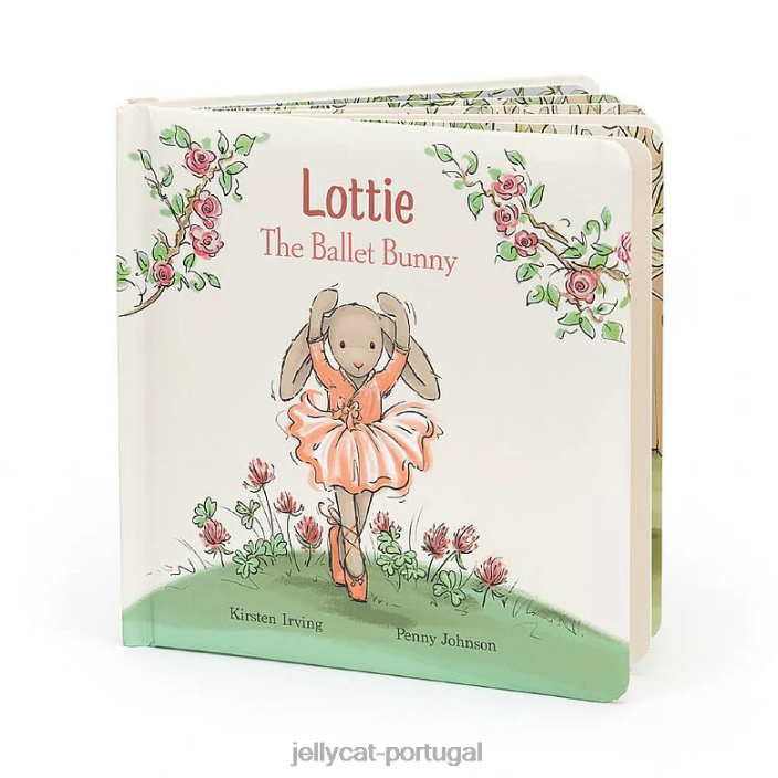 livro lottie, a coelhinha do balé multicolorido Jellycat 00FBB741 livro