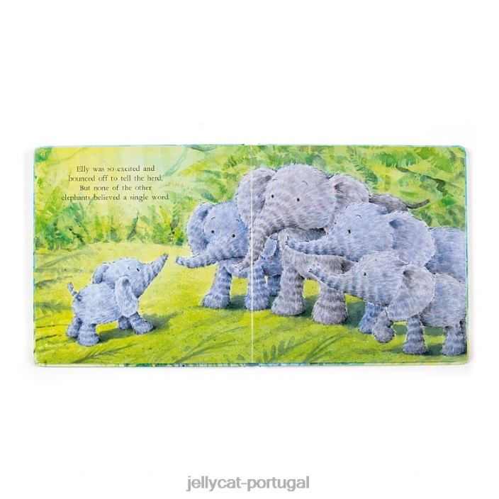 os elefantes não podem voar livro e confundir elefante azul Jellycat 00FBB736 livro