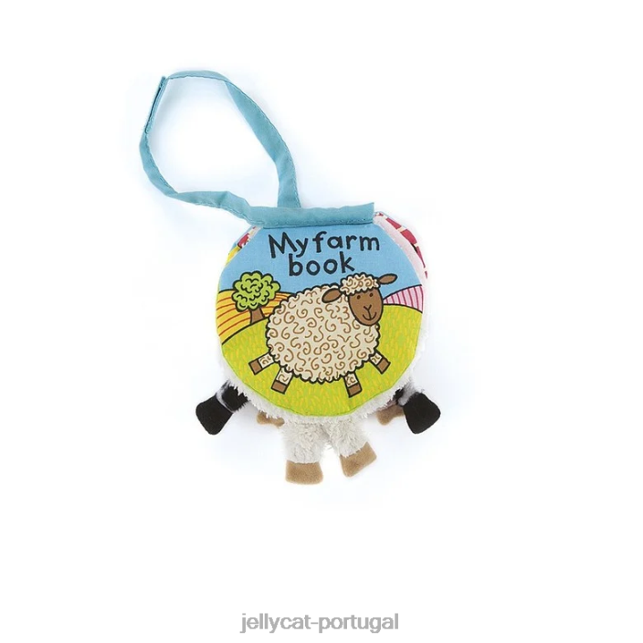 livro minha fazenda multicolorido Jellycat 00FBB767 livro