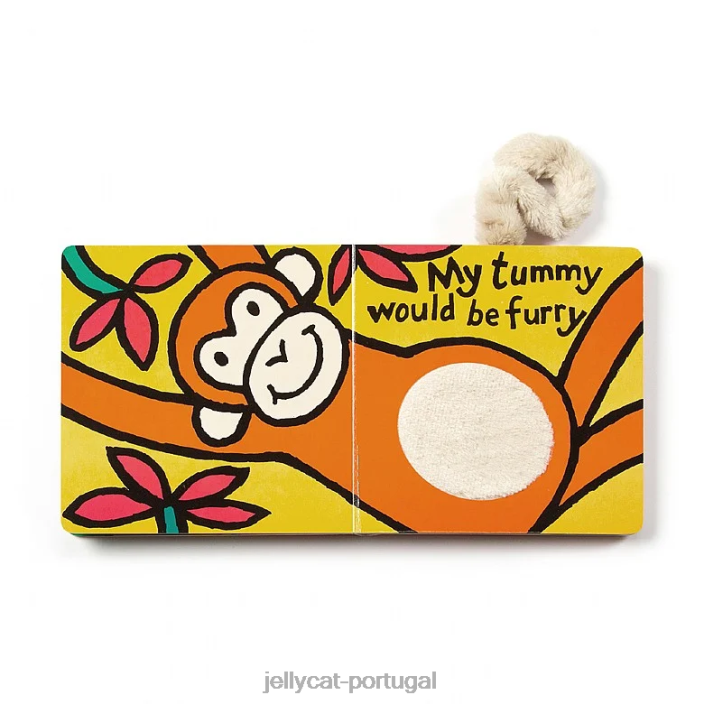 se eu fosse um livro de macaco e um macaco tímido marrom Jellycat 00FBB724 livro