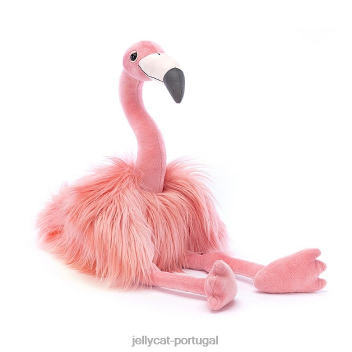 se eu fosse um livro flamingo e um rosario flamingo multicolorido Jellycat 00FBB797 livro