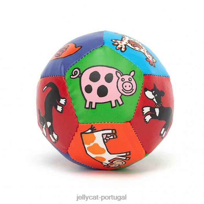 farm tails boing bola multicolorido Jellycat 00FBB752 brinquedo