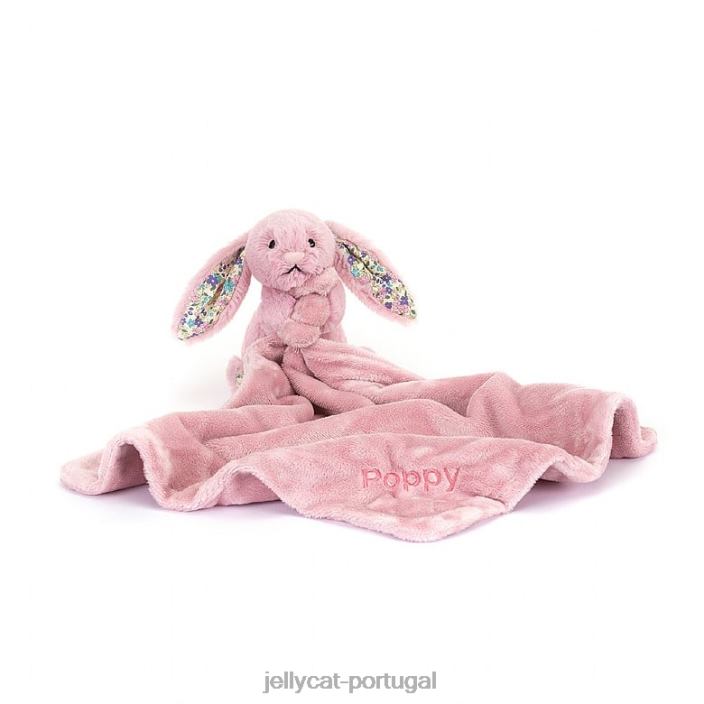flor personalizada tulipa coelho chupeta rosa Jellycat 00FBB328 brinquedo
