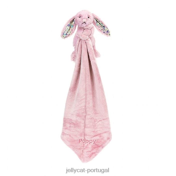 flor personalizada tulipa coelho chupeta rosa Jellycat 00FBB328 brinquedo