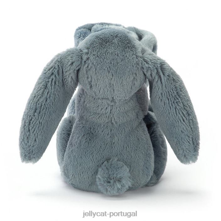 tímido coelho escuro chupeta azul Jellycat 00FBB271 brinquedo